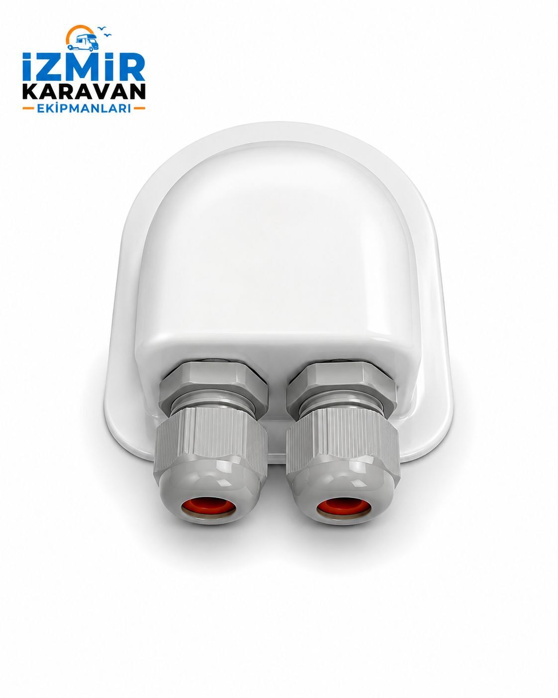 Karavan Montaj Su Geçirmez Kapak Kablo kapağı - BEYAZ