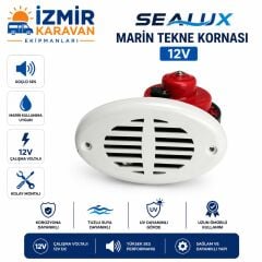 SEALUX MARİNE TEKNE KORNA GÖMME -BEYAZ