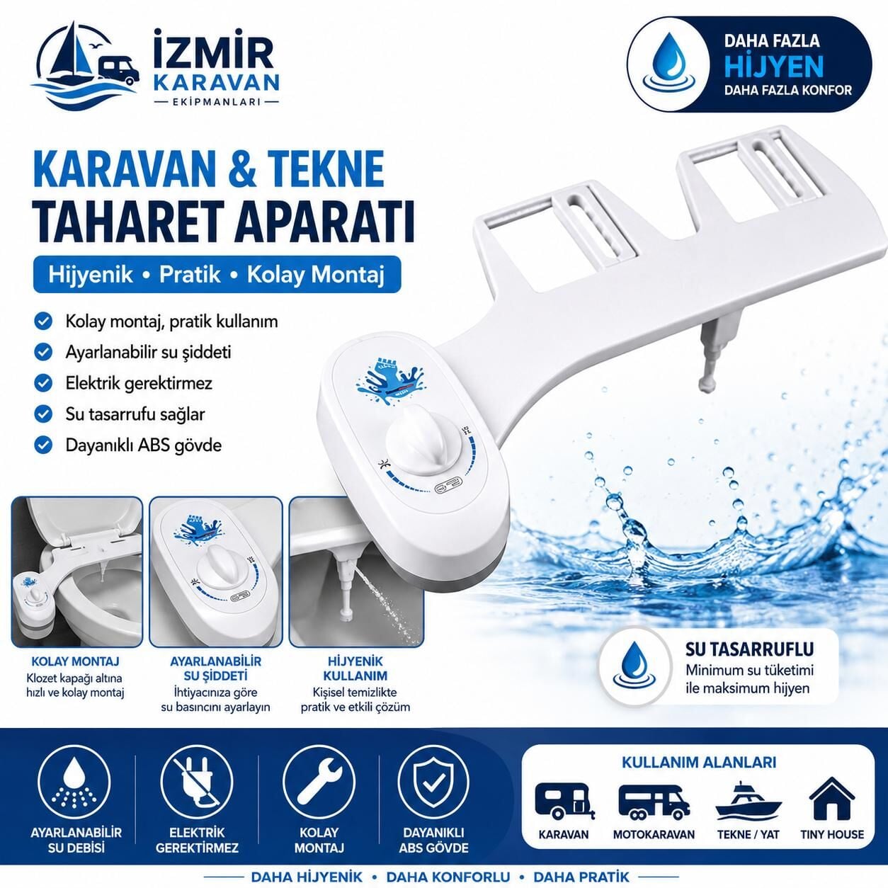 WATER POWER TAHARET MUSLUK KİTİ 40 CM