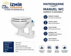 MATROMARINE COMPACT MANUEL TUVALET KÜÇÜK TAŞ