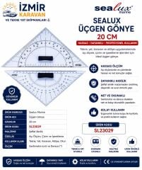 SEALUX ÜÇGEN GÖNYE KÜÇÜK BOY 20cm
