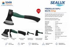 SEALUX TEKNE BALTASI FİBER SAPLI 600 GR