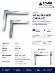 GALVANİZ MASA BRAKETİ 30 CM