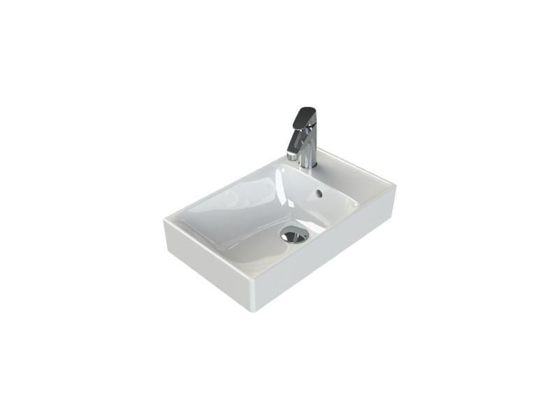TURKUAZ KARAVAN TEKNE SERAMİK LAVABO SHARP 25X50 CM -İZ25311