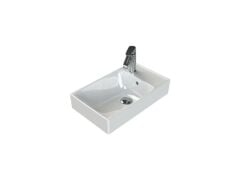 TURKUAZ KARAVAN TEKNE SERAMİK LAVABO SHARP 25X50 CM -İZ25311
