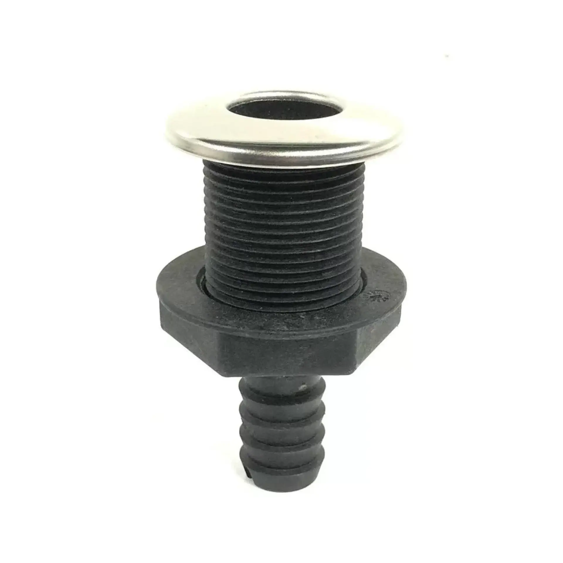 tekne marin Krom Flanşlı Sintine Çıkışı Düz 19 MM 3/4