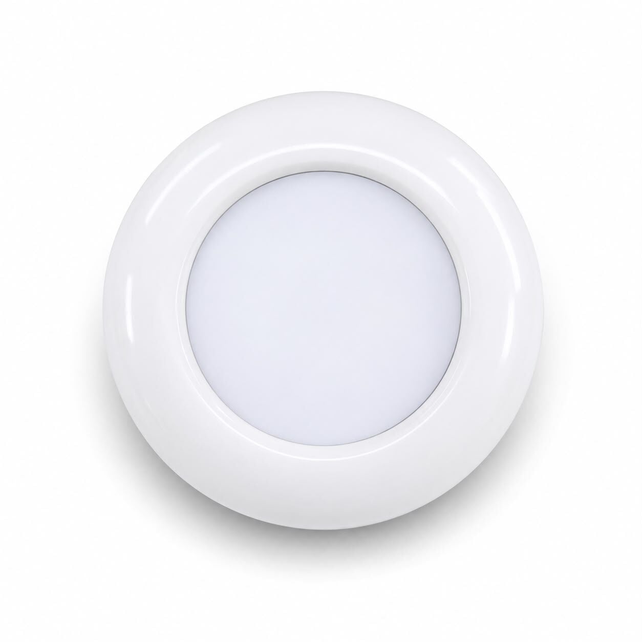 KARAVAN TEKNE BEYAZ KASA spot aydınlatma 105MM ÇAP 12v 6 watt GÜN IŞIĞI