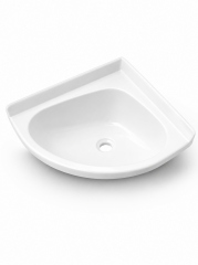KARAVAN TEKNE BANYO LAVABO POLYESTER FİBER  KÖŞE 34*34*14 CM